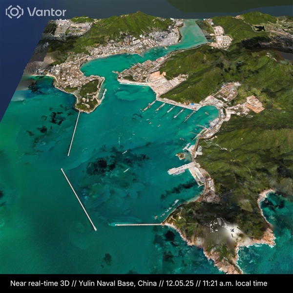 美国卫星拍中国福建舰航母基地：分辨率惊人只有50厘米