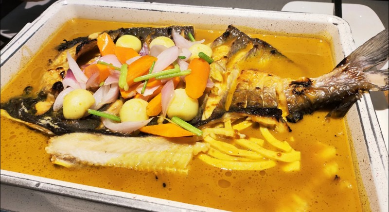 咖喱与烤鱼的完美结合——半天妖新品，吃货必备！(图2)